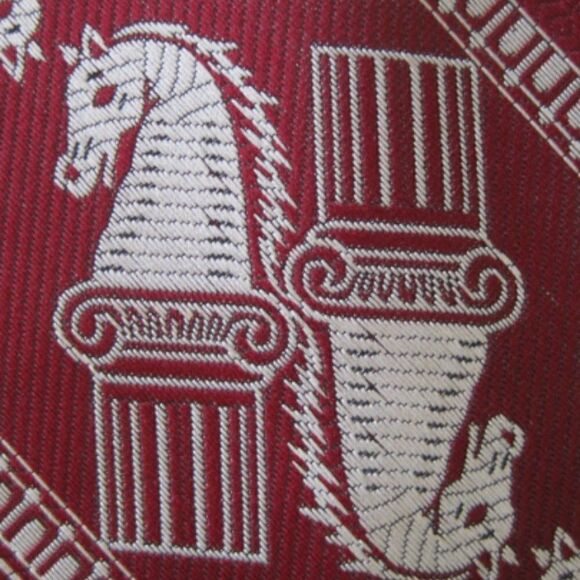 GENTRY BEAU BRUMMELL Mens Bensons Tie Hors Bust Architect Vintage - Picture 3 of 5